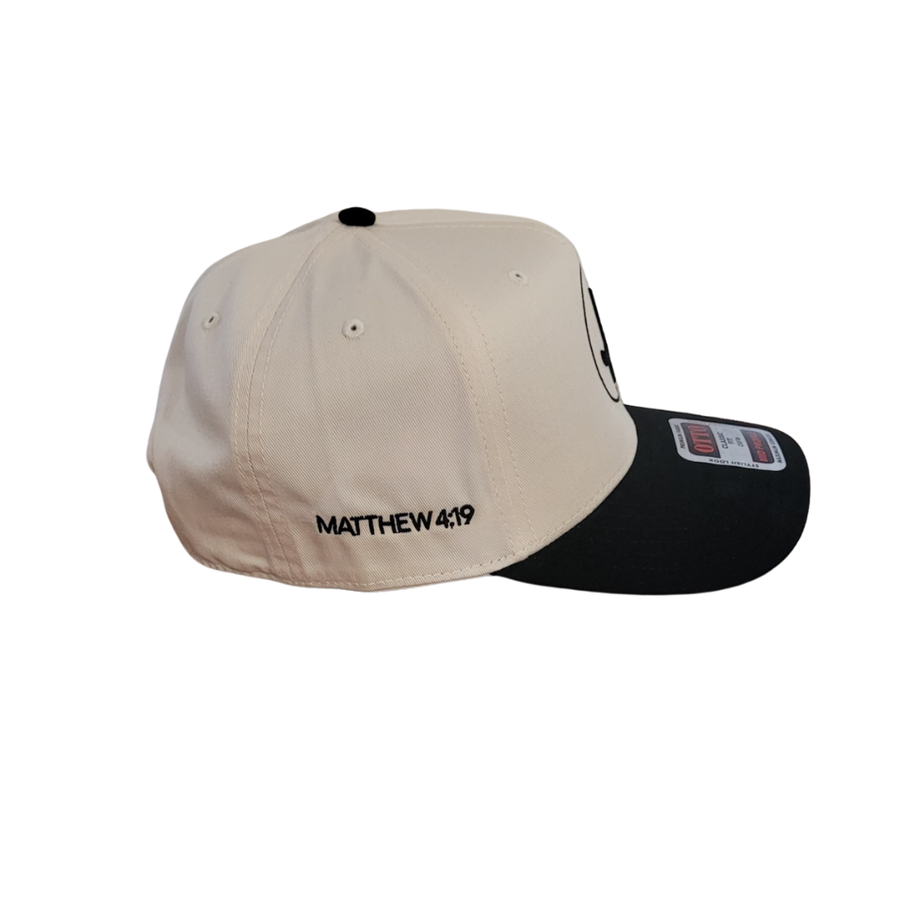 JF Logo Embroidery Black & Natural Cap