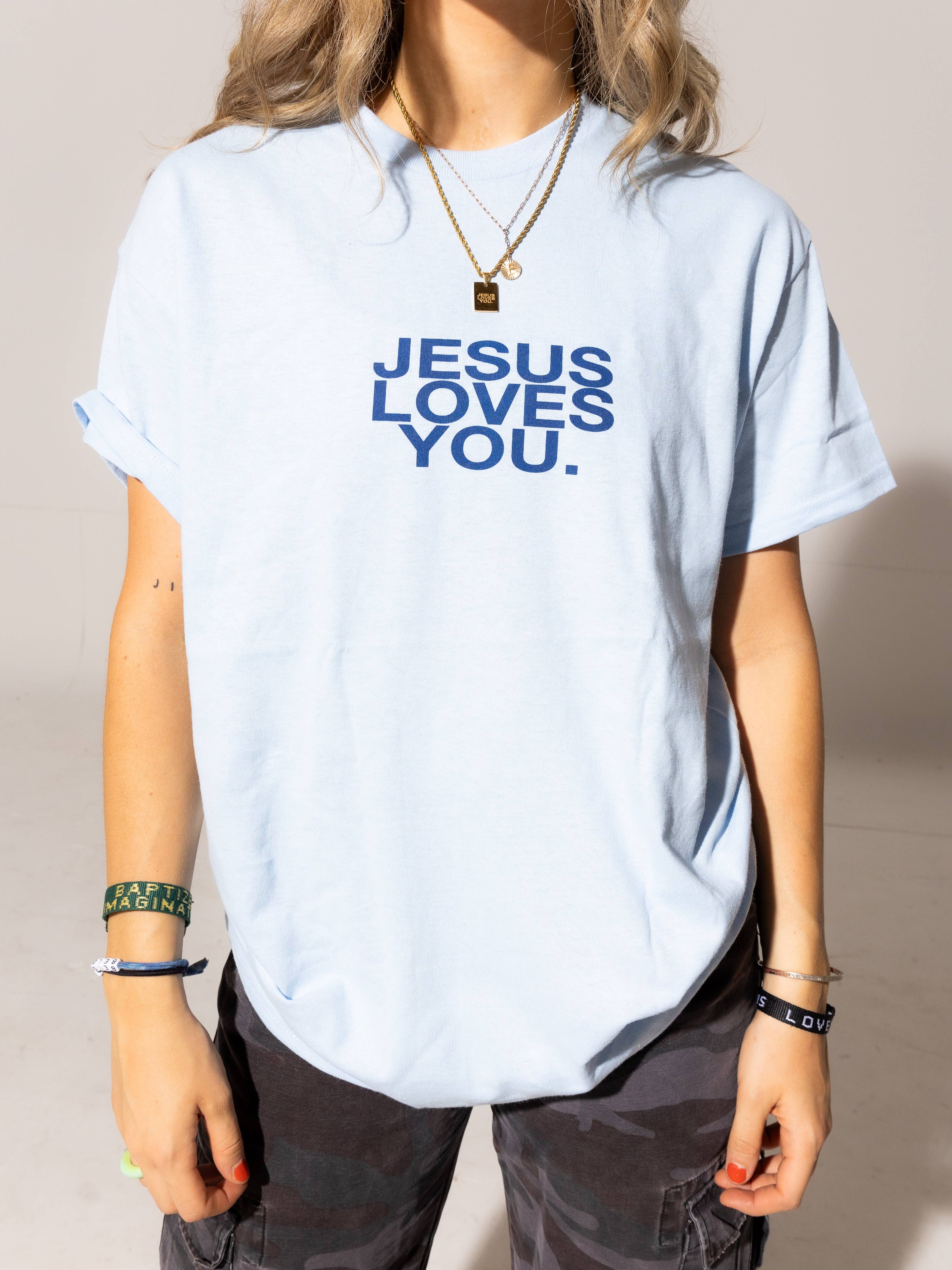 NEW || Jesus Loves You Tee