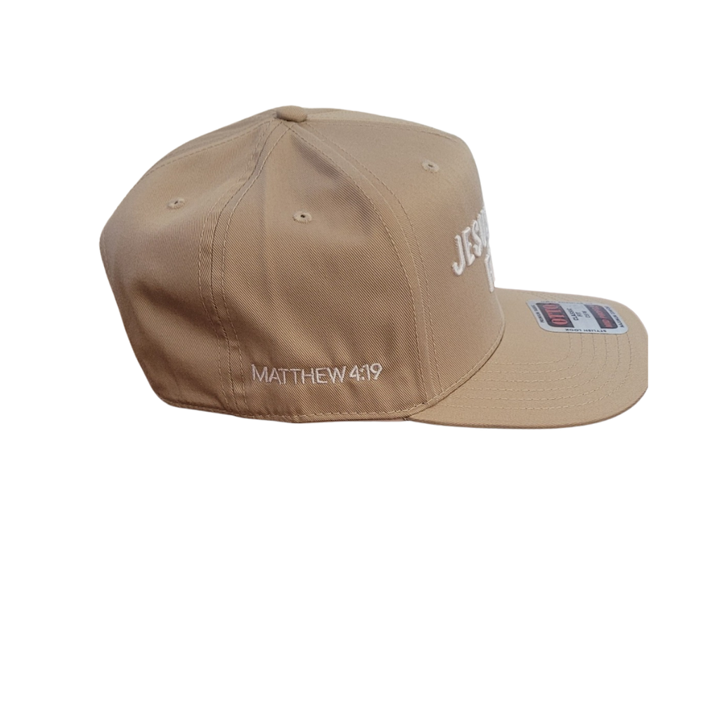 Jesus Follower Text Khaki Cap