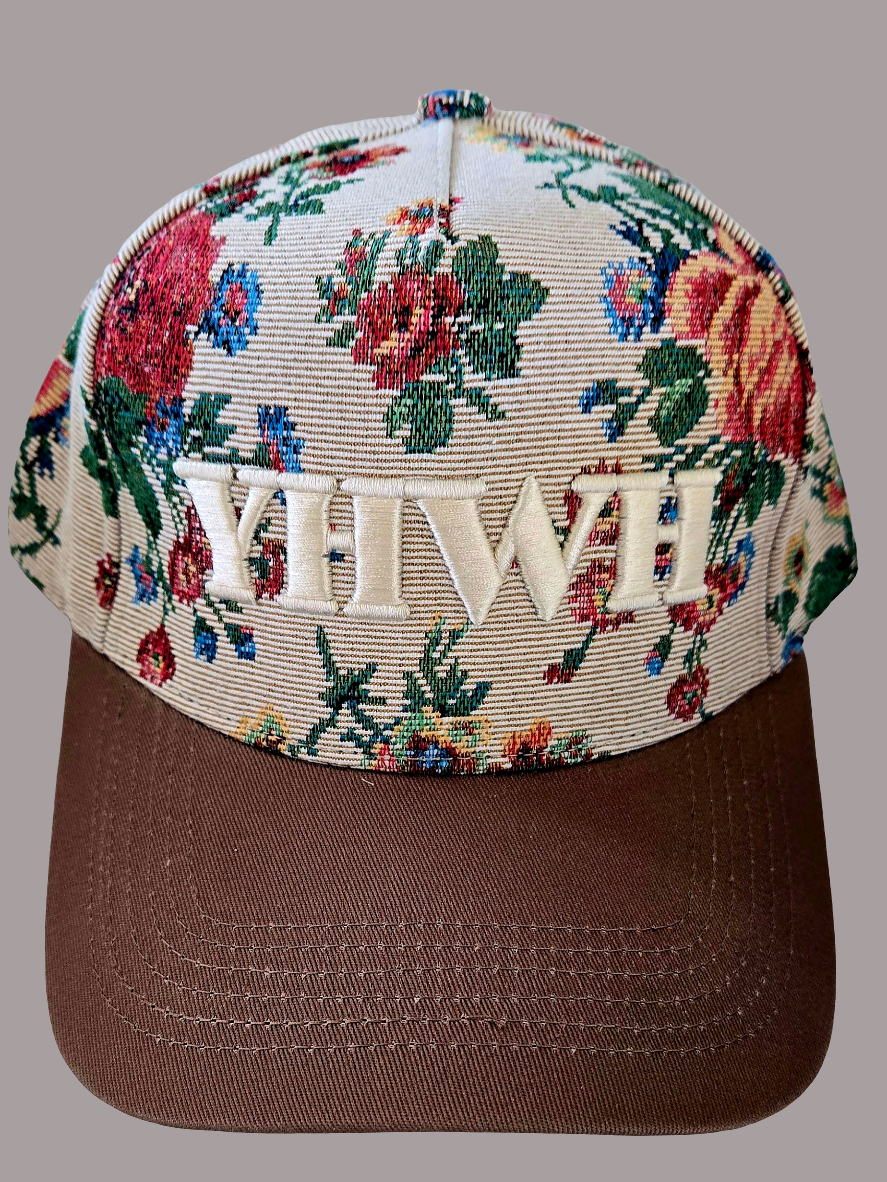 Hat: Floral YHWH