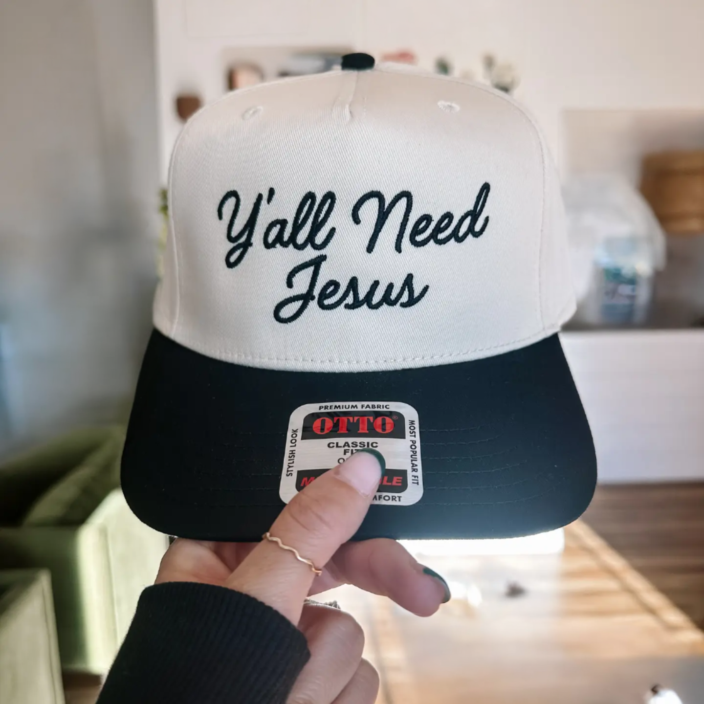 Hat: Y'all Need Jesus Embroidered